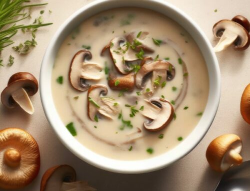 Soupe aux champignons